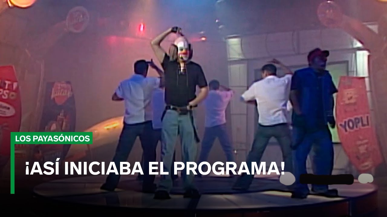¡Así iniciaba el programa 'Los Payasónicos'!