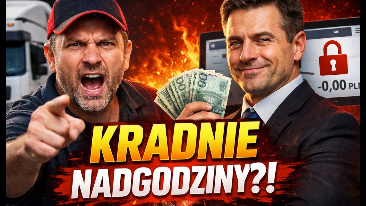 Szef KRADNIE Twoje nadgodziny? Zablokuj mu konto za fikcyjny ryczałt!