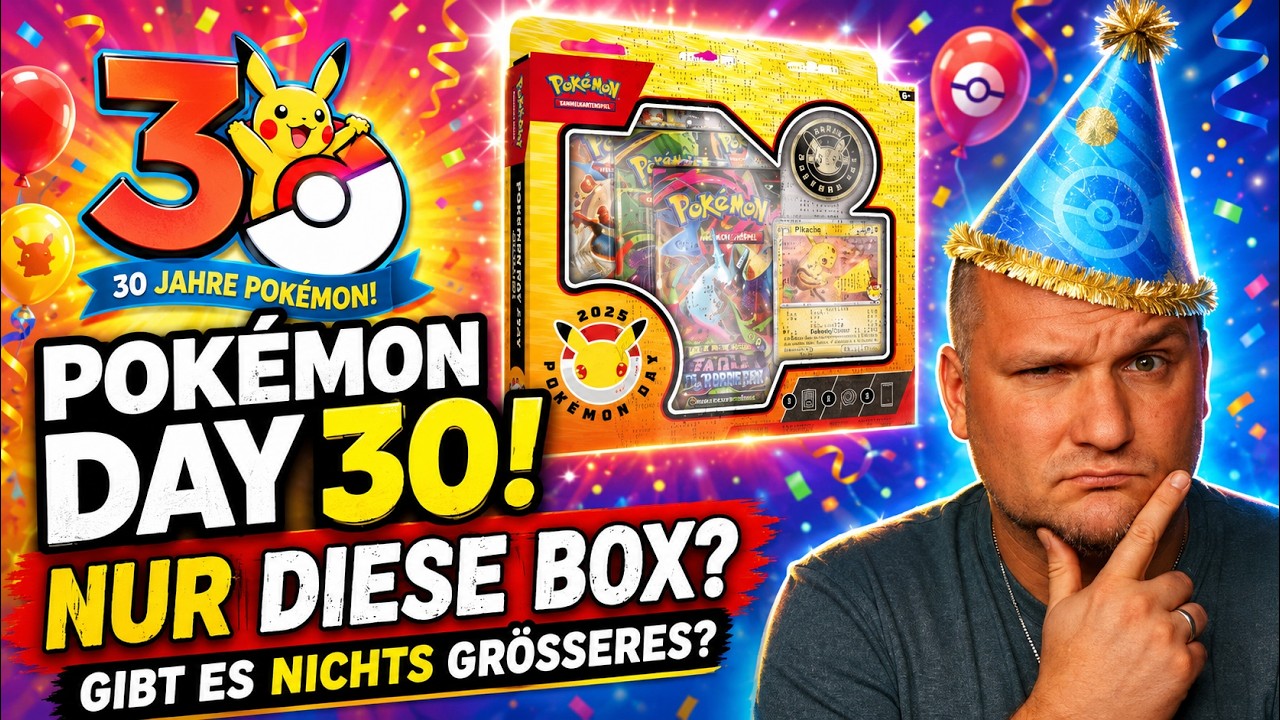 Der Pokémon Day 2026! Pokémon wird 30 Jahre! Was gibt es besonderes?