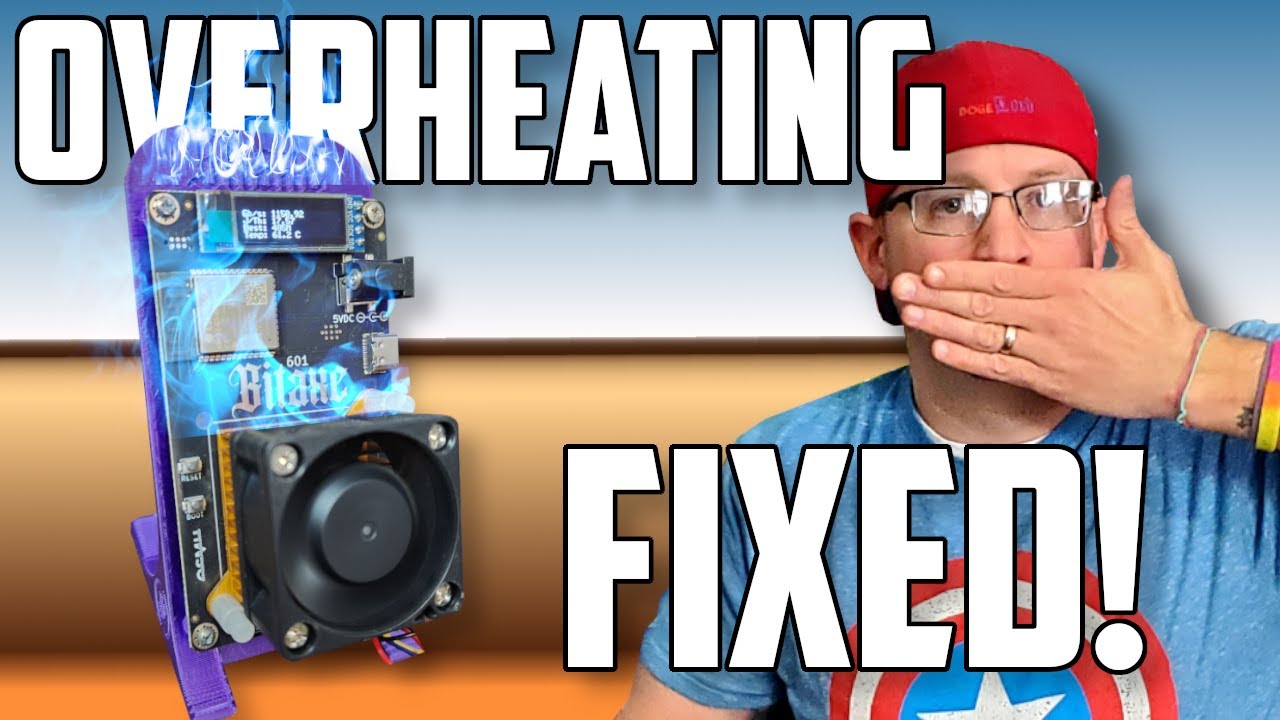🔥 Fixing the Bitaxe Gamma - Overheating Issues | Adding New Beast mode Cooler #bitcoin #bitaxe 🛠