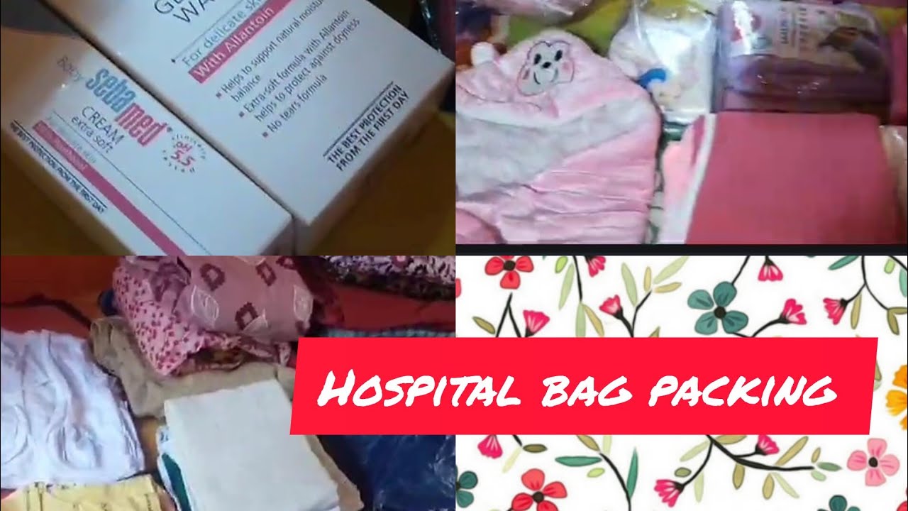 My sister 🤰🧕hospital bag packing (delivery) #trending #viral