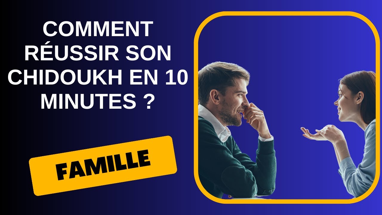 Comment réussir son chidoukh en 10 minutes