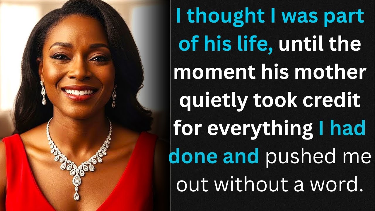 His Mother Took Credit for Everything — Even Pushing Me Out… Here’s What Happened Next......