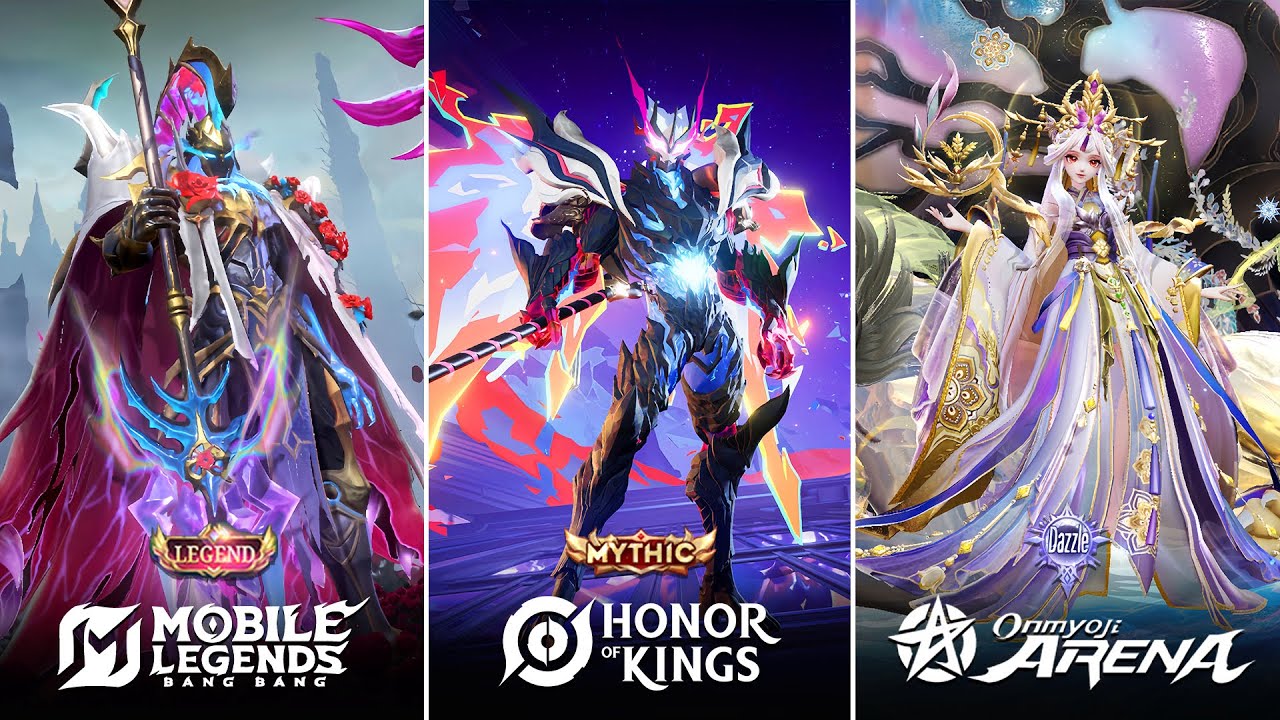 Alpha (MLBB) VS Lubu (HOK) VS Miketsu (OA) : Expensive Skin Effect Comparison