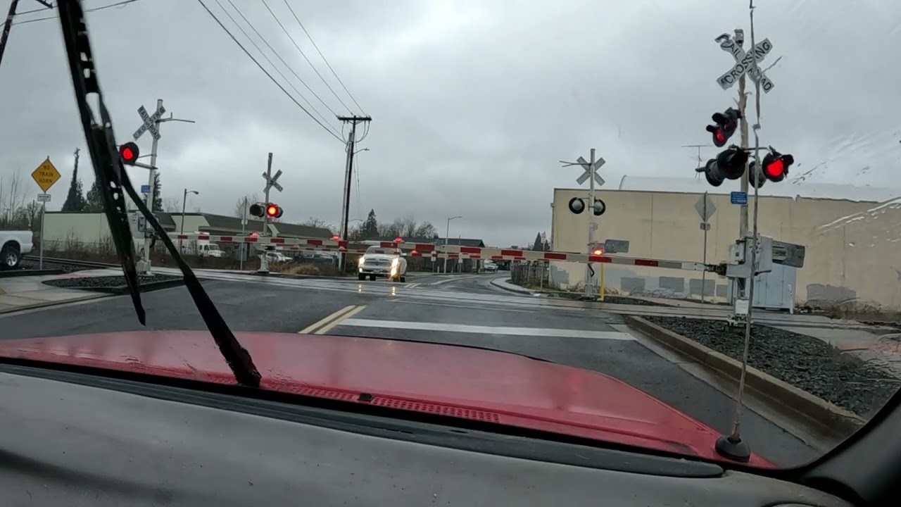 Drizzle, 17th, Construction, Ghost Train, Pine, Train, Salem