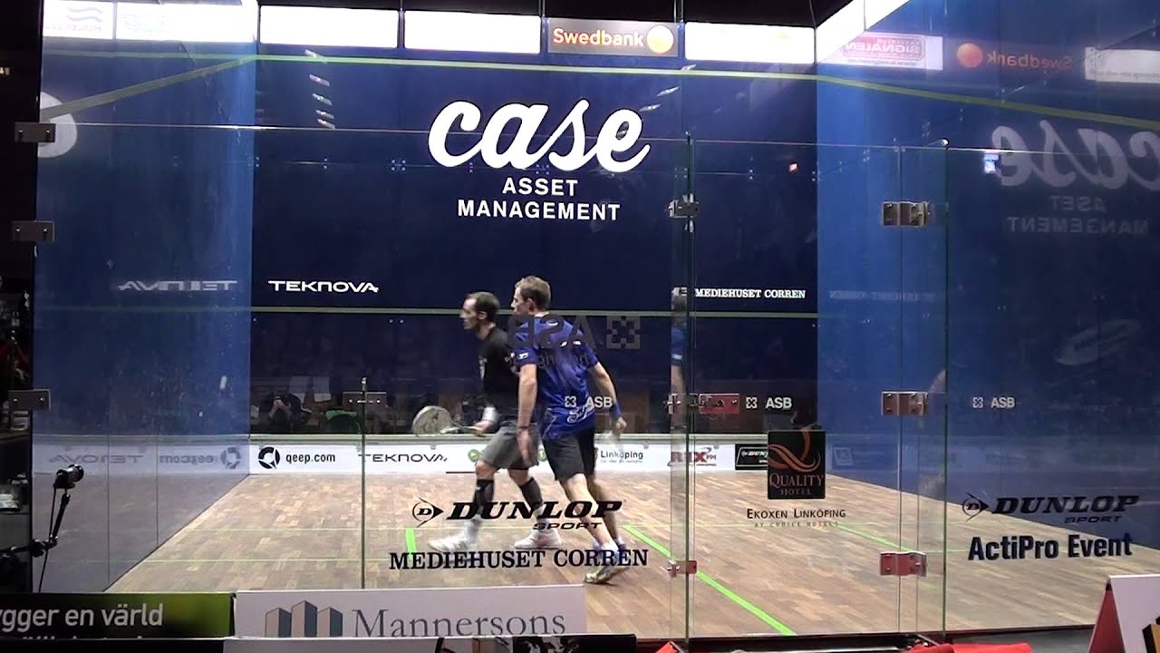 PSA Case Swedish Open Final 2013 Nick Matthew vs. Gregory Gaultier Part 3/4
