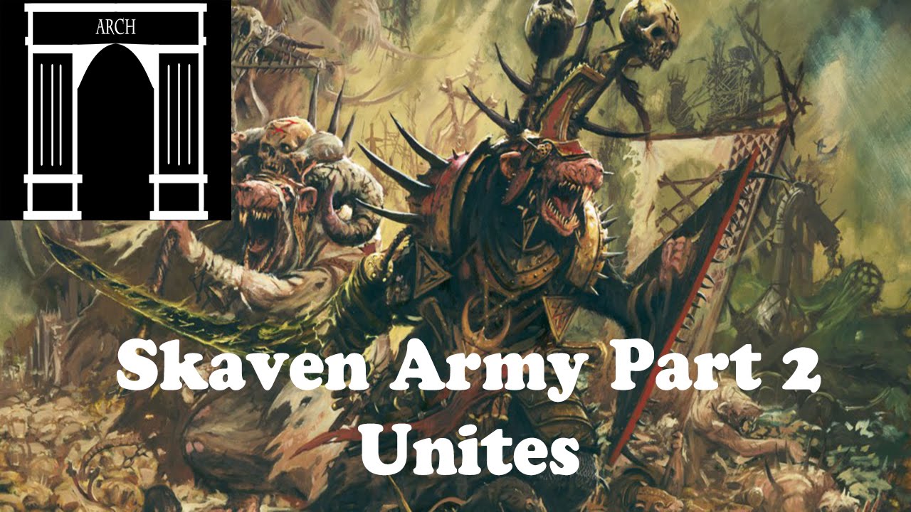 Possible Total War:Warhammer Factions Skaven Army Unites