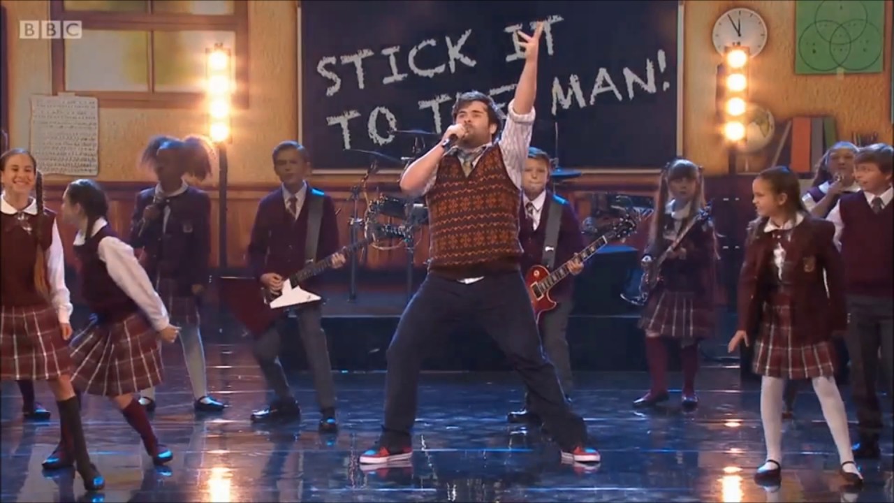 School of Rock the Musical UK performance on Michael McIntyre's Big Show