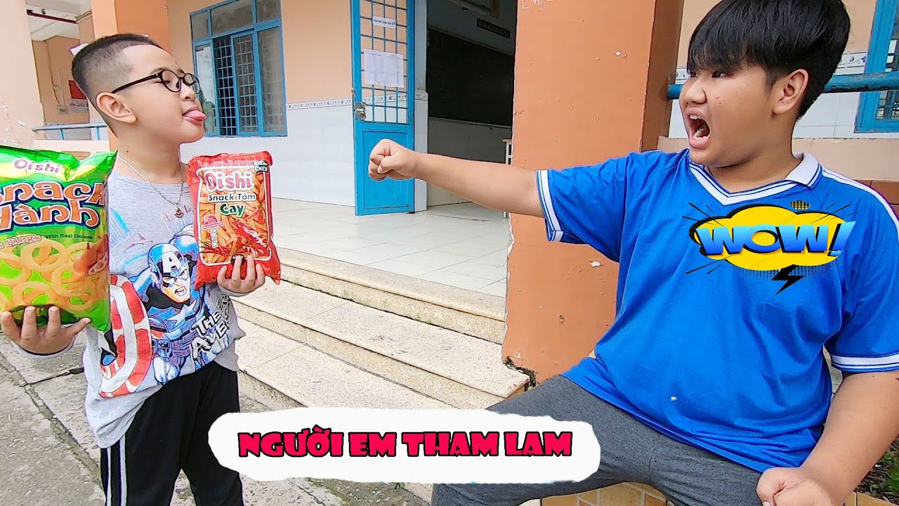 Bim Bim Khổng Lồ Của Em - Món Quà Bất Ngờ Từ Mẹ - Bài Học Cho Bé! Thầy Thái Vlog