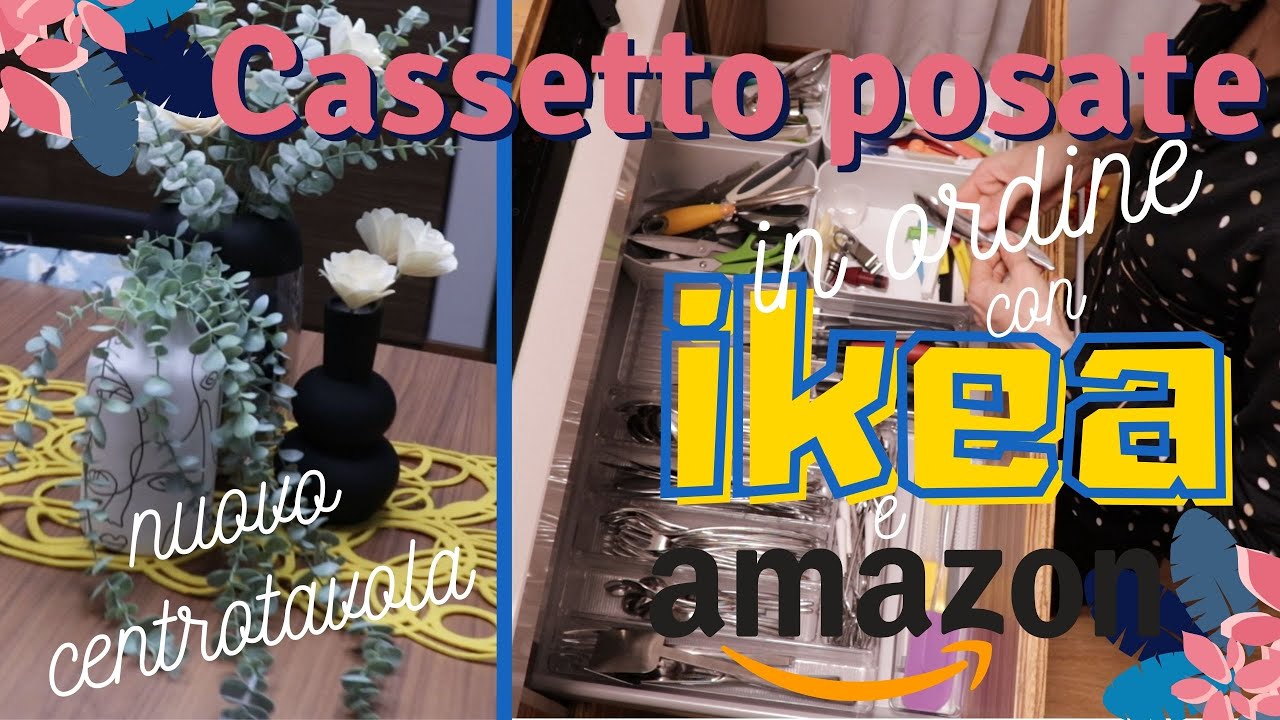 ORGANIZZAZIONE CASSETTI CUCINA IKEA E AMAZON! - PULIZIA SOGGIORNO E NOVITA'! - PULIZIE DI CASA