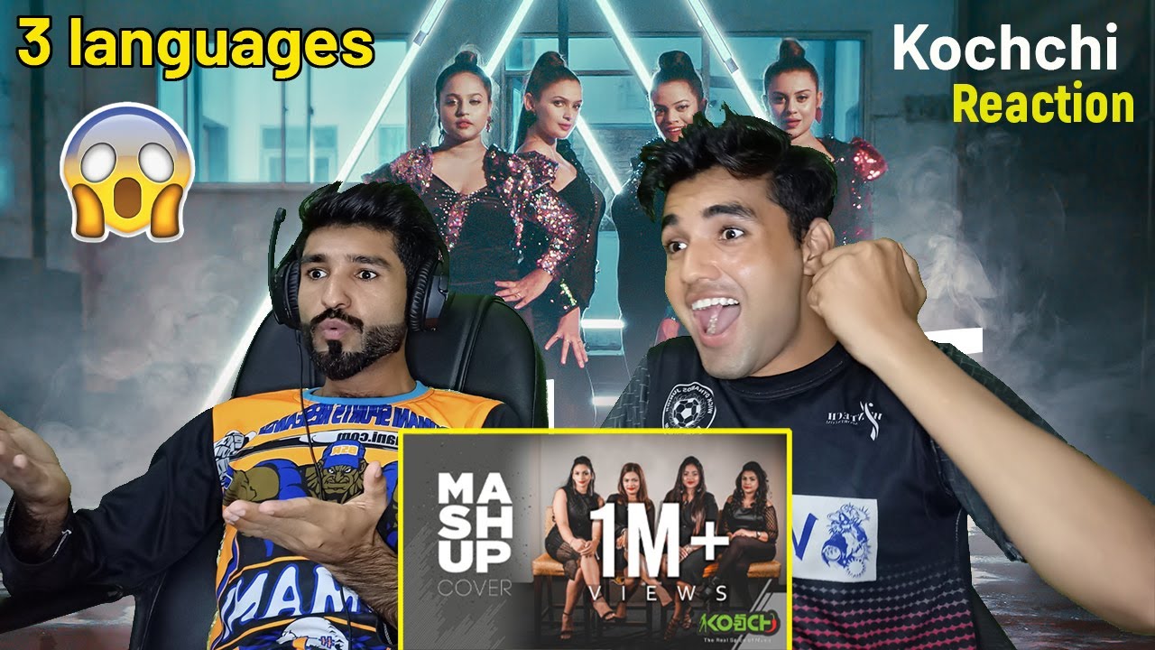 Mashup Cover by Kochchi Reaction (KOච්CHI) Most Amazing Voice OMG