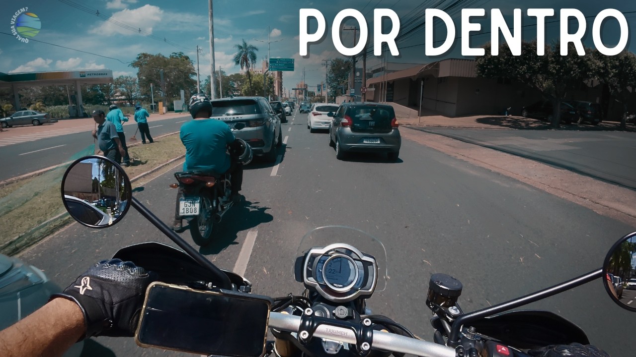 DE MOTO, conto para vocês como foi o parto - Bate papo numa moto por São José do Rio Preto