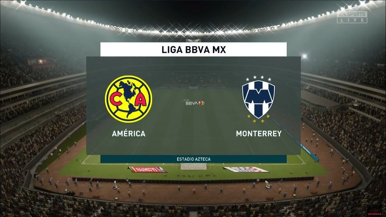 AMÉRICA VS MONTERREY/ FIFA 20 PARTIDO SIMULADO/ (CPU VS CPU)