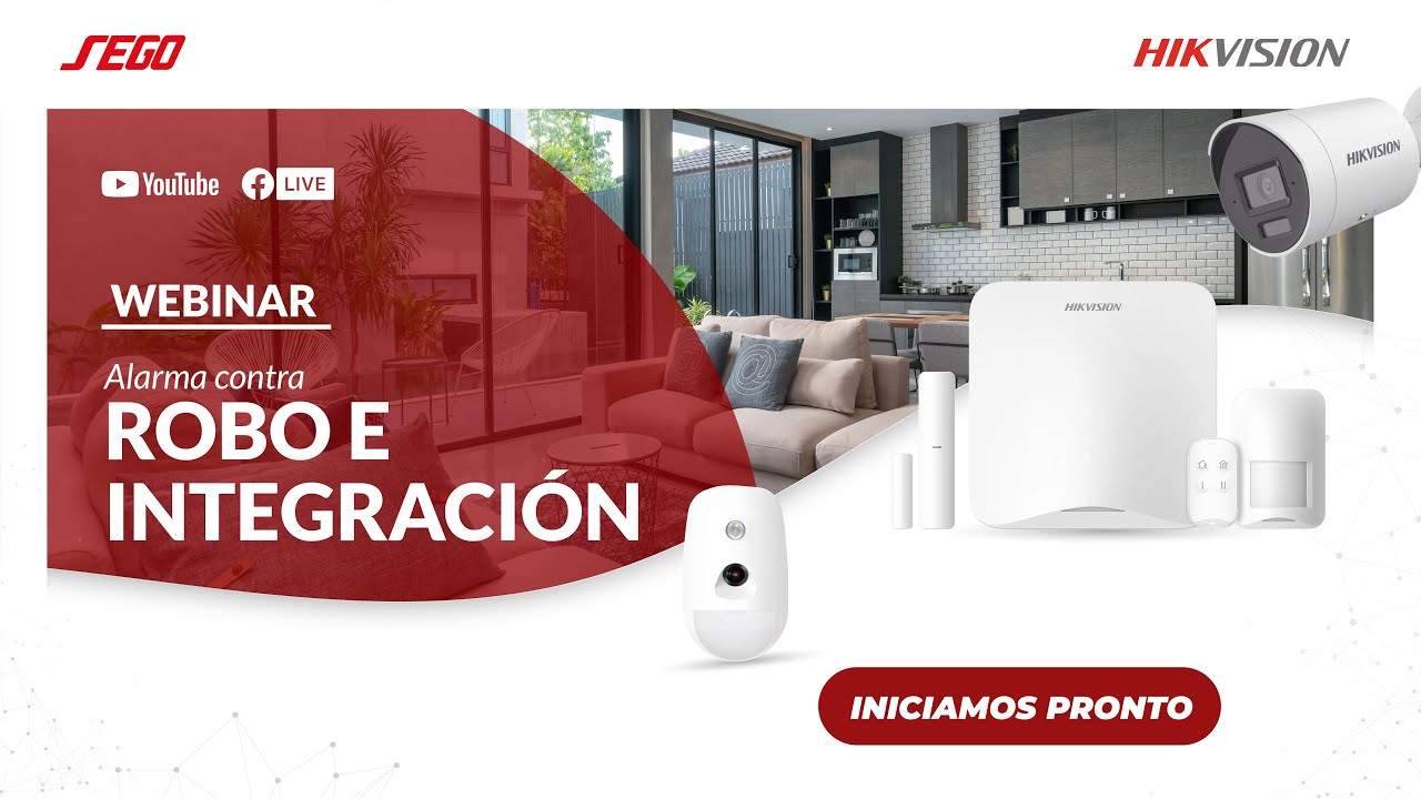 WEBINAR HIKVISION | ALARMA CONTRA ROBO E INTEGRACIÓN