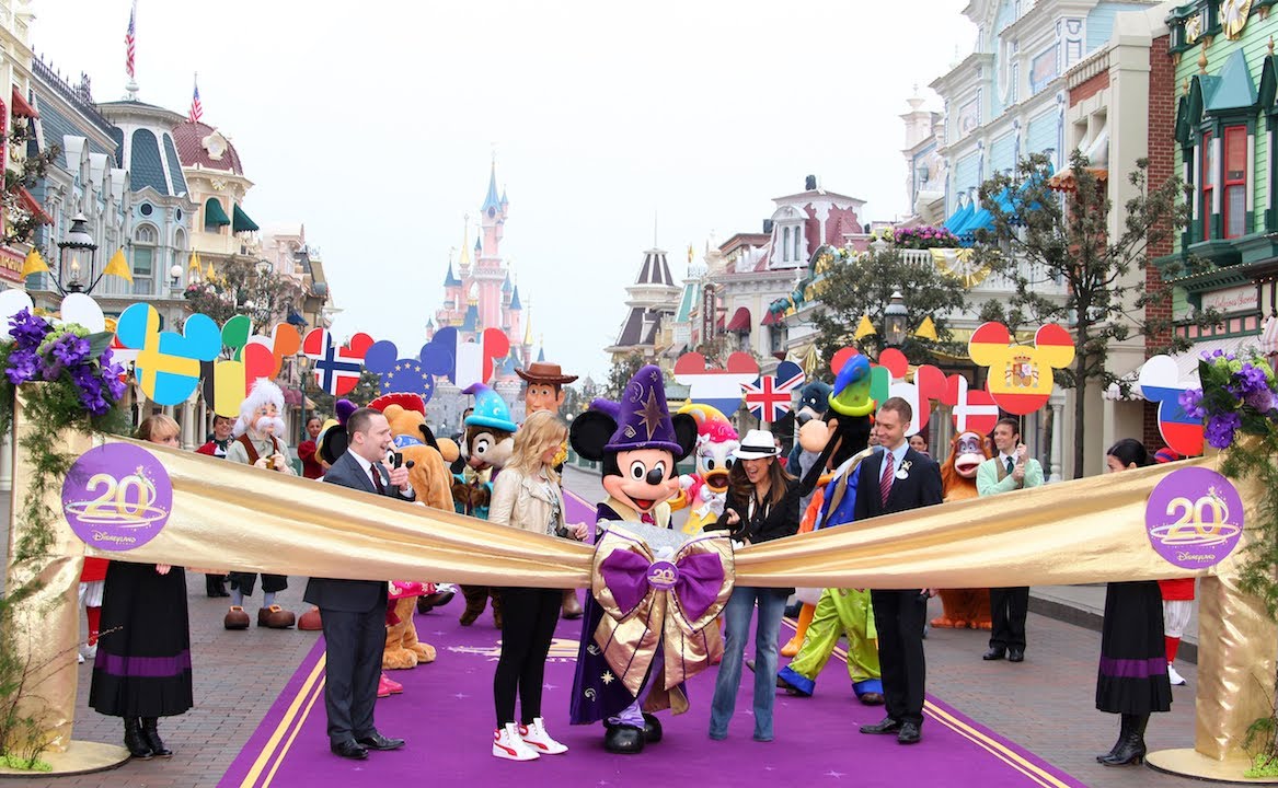 Complete Opening Ceremony 20 years Disneyland Paris
