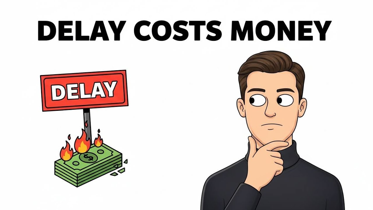 Delay your decision to become broke.