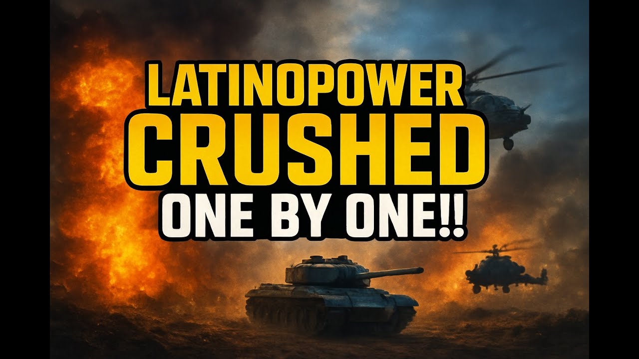 ☣️MassiveWarfare💣💥LATINOPOWER TOTAL ANNIHILATION, CRUSHED ONE BY ONE❗❗