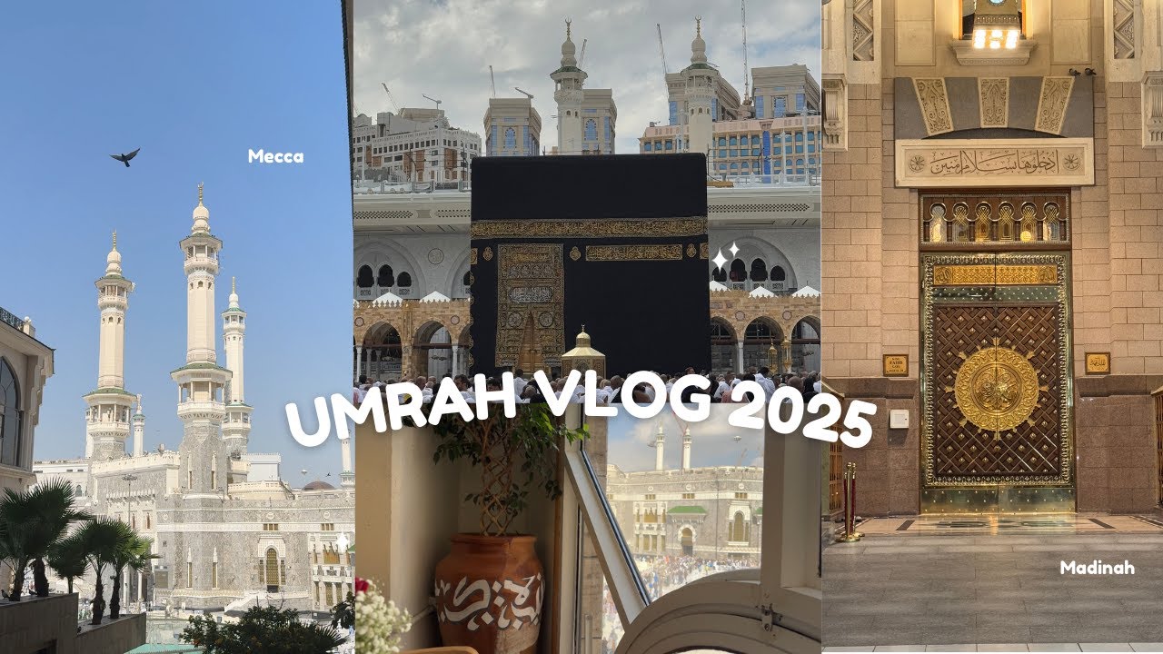 Umrah Vlog | Travel with me | Mecca & Madinah ✨