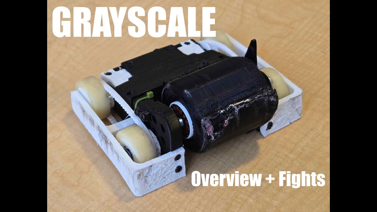 Grayscale - 1lb Plastic Antweight Combat Robot