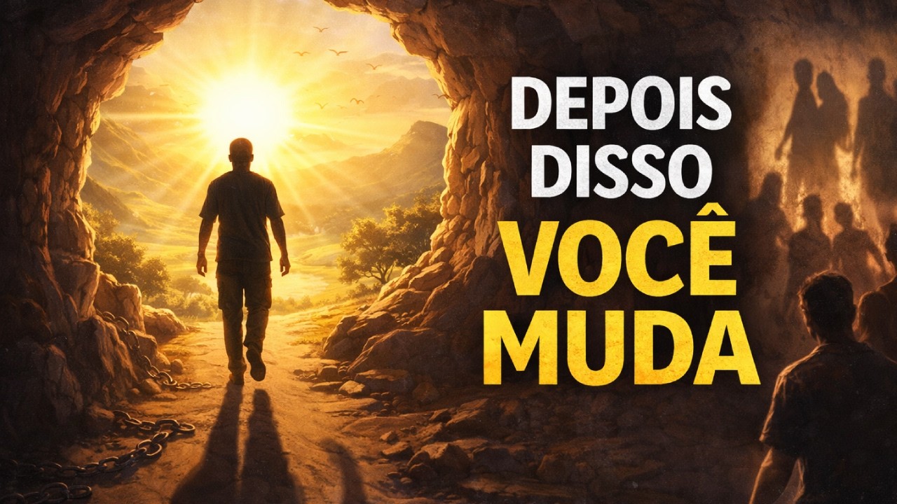 A CAVERNA de Platão Explicada — Depois Disso, Você Nunca Mais Será o Mesmo