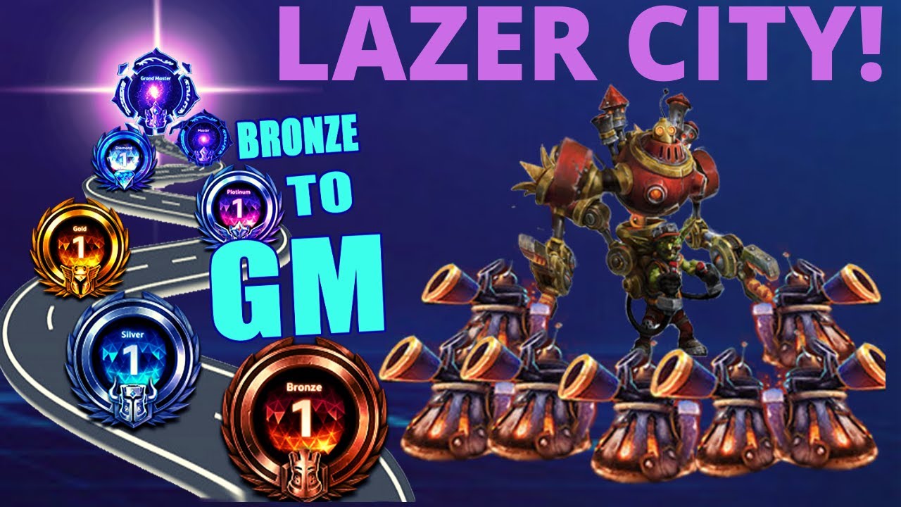 Gazlowe Robogobo - 4 LAZERS DELETING AN ENTIRE TEAM?!? - Bronze to GM Season 3 (Plat 1)