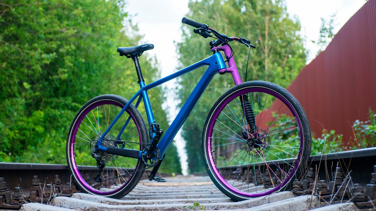 Carbon Niner SpCycle, Cannondale Lefty
