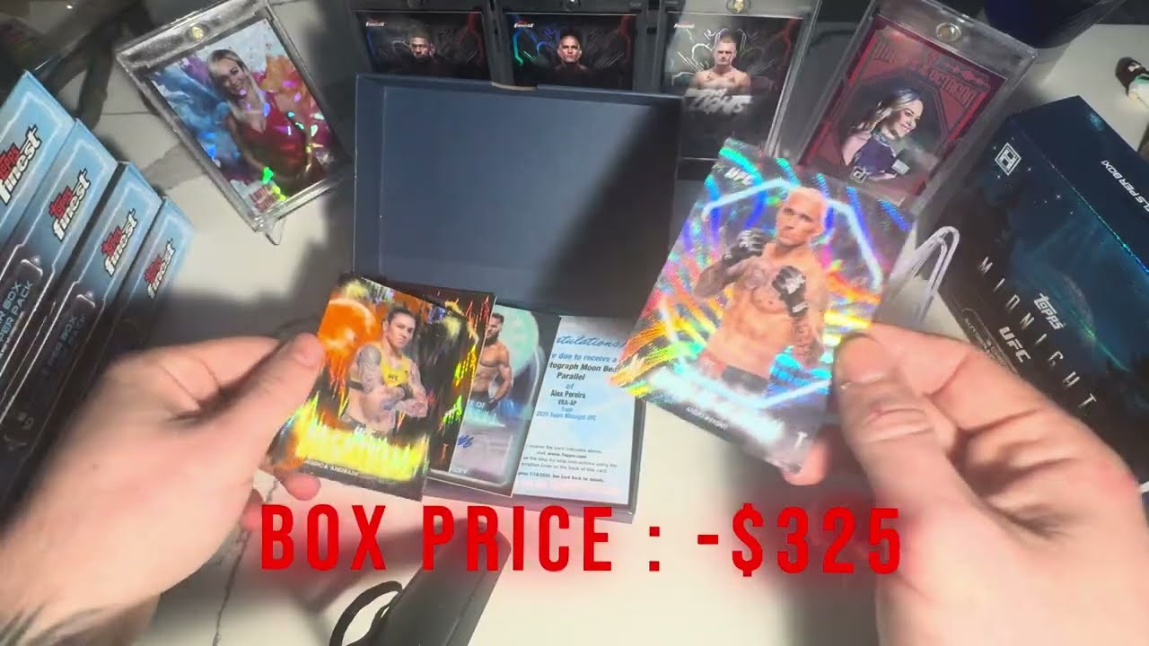 2025 UFC Midnight Hobby Box! Box Rip! Worth the 325??