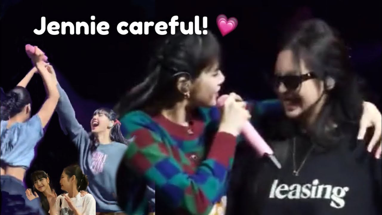 Lisa really cares for Jennie | Part 2 Stage moments