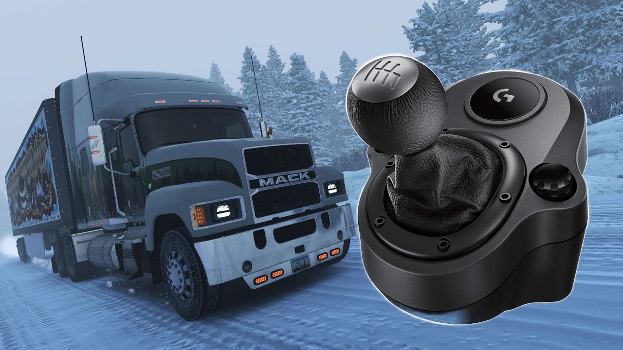 ATS | First Logitech H-Shifter Drive | American Truck Simulator | Return to Winterland | Episode 122