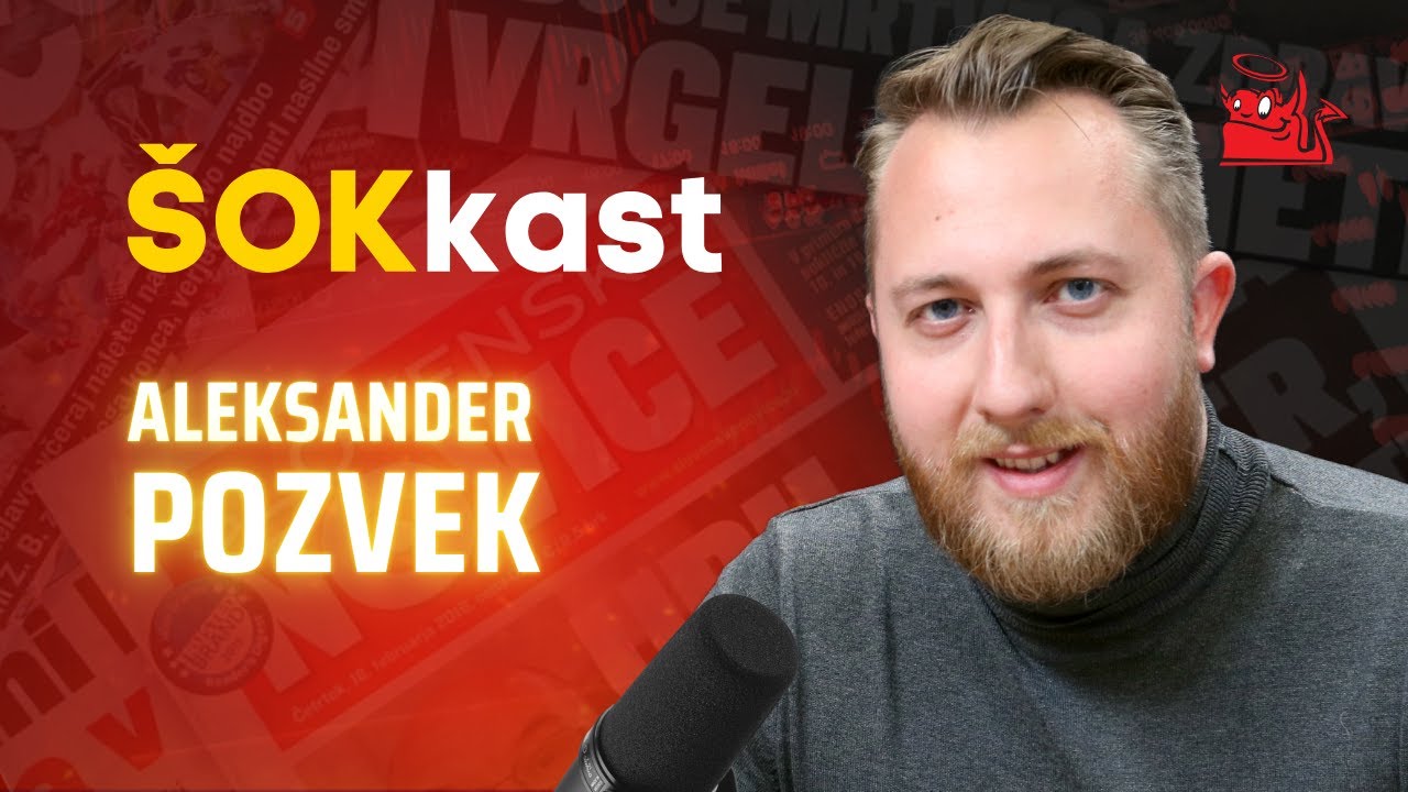 Aleksander Pozvek v ŠOKkastu: Rad bi se lotila Denisa Avdića (VIDEO)