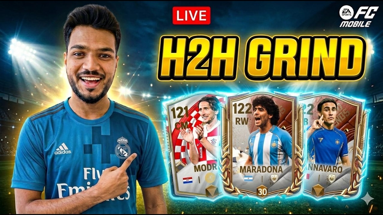 Intense H2H Battles ⚔️ Rank Push Grind | FC Mobile | VERTICAL |