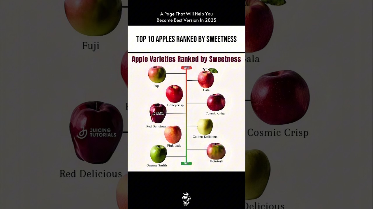 Top Sweetest Apples You Need to Try 🍎 