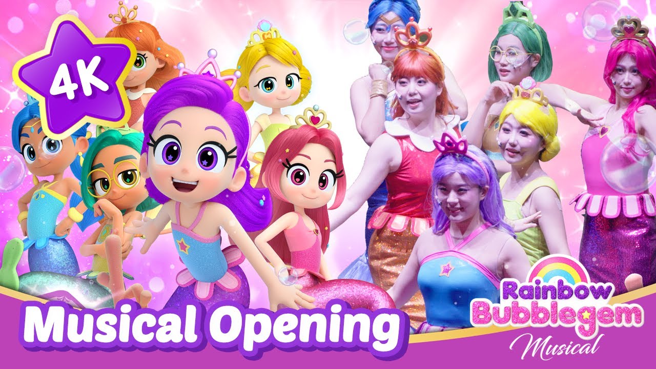 [4K] Musical Opening Performance | Call up a rainbow | Rainbow Bubblegem 🌈