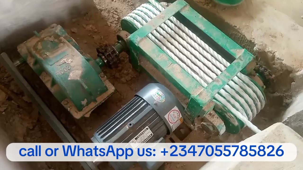Testing of installation of manure scrapper machine