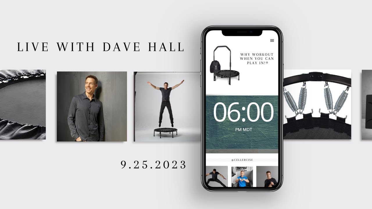 NEW ROUTINE Shoulders, Upper Body Strength and Back - Cellercise® LIVE with Dave Hall