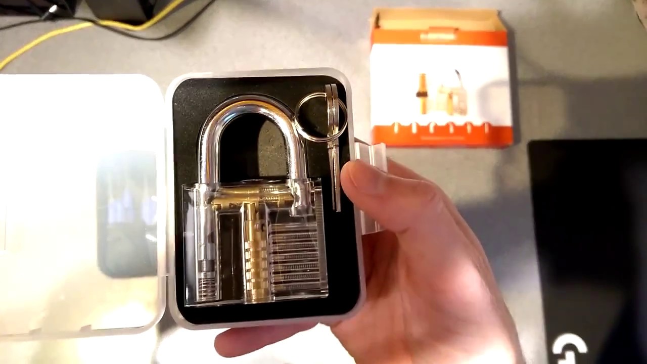Набор отмычек Eventronic и тренировочные замки Clear