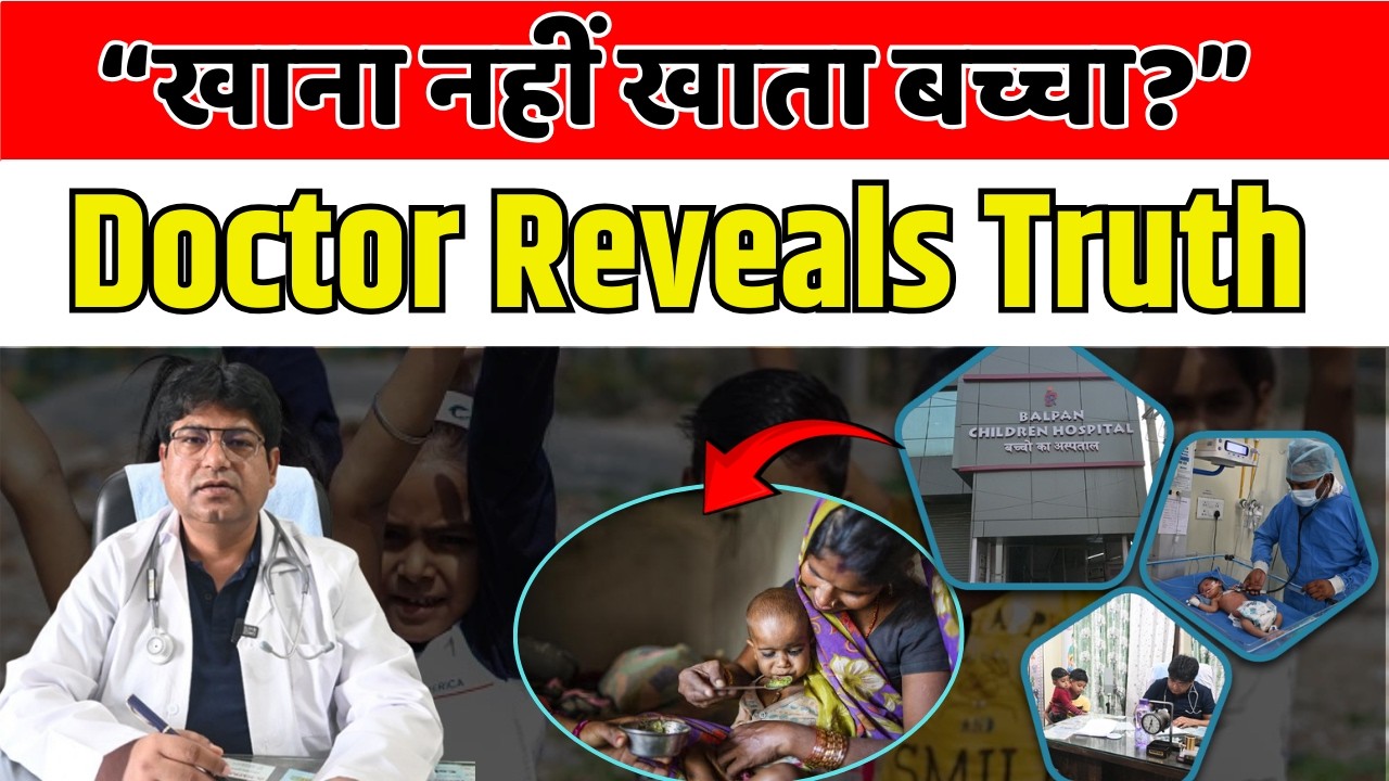 बच्चों को लेकर डॉक्टर ने दी गजब जानकारी, 90% पैरेंट्स गलती करते हैं! MOBILE, FOOD, “Parents Alert!”