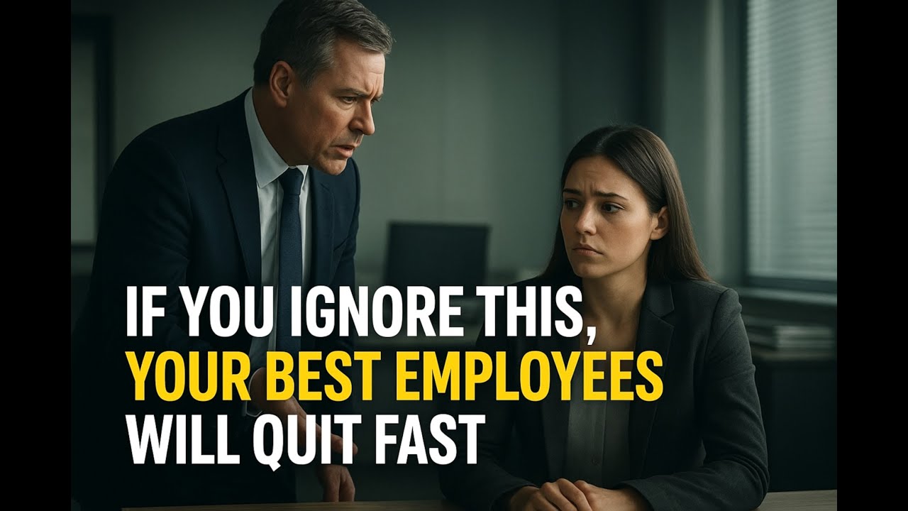 If You Ignore This, Your Best Employees Will Quit Fast!