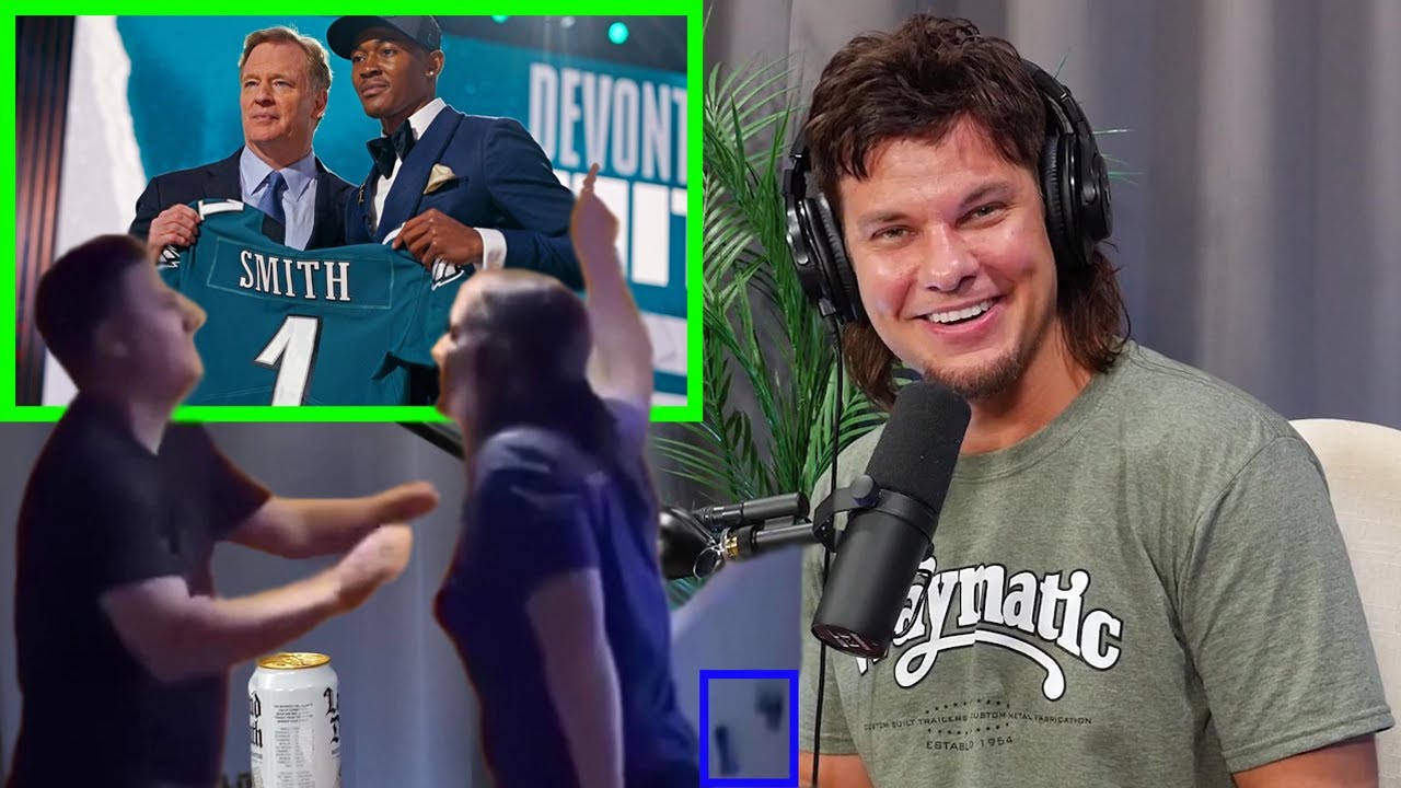 Enraged Giants Fan Reacts to Eagles NFL Draft Pick