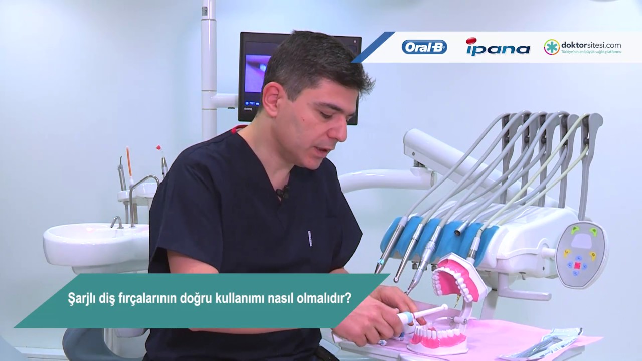 Şarjlı diş fırçalarının doğru kullanımı nasıl olmalıdır?