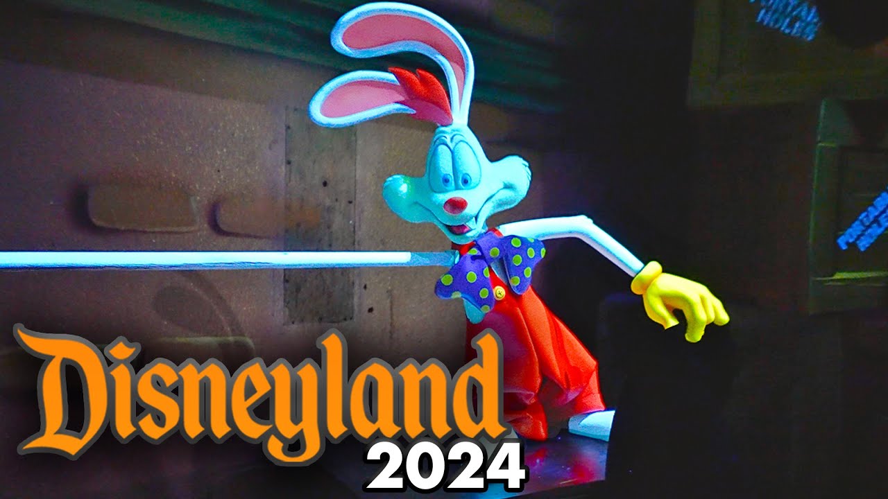 Roger Rabbit's Car Toon Spin 2024 - Disneyland Ride [4K60 POV]