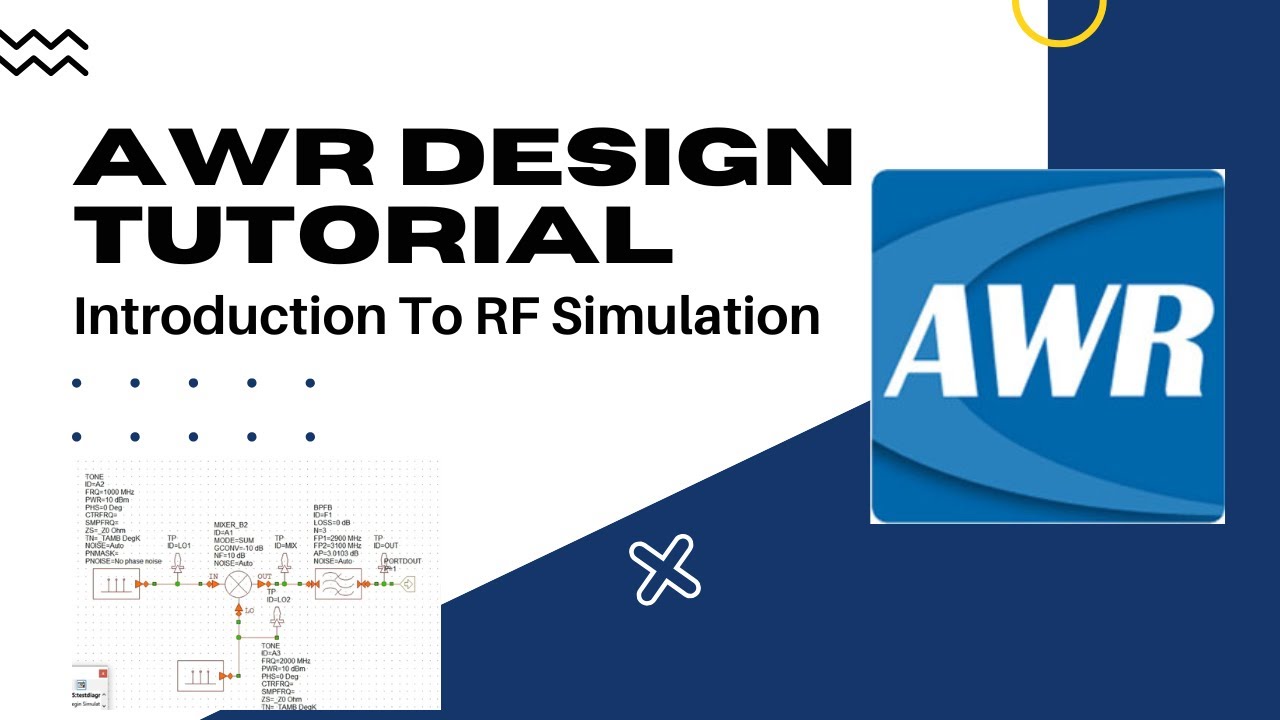 AWR Design Environment Tutorial | Beginner’s Guide to RF Simulation