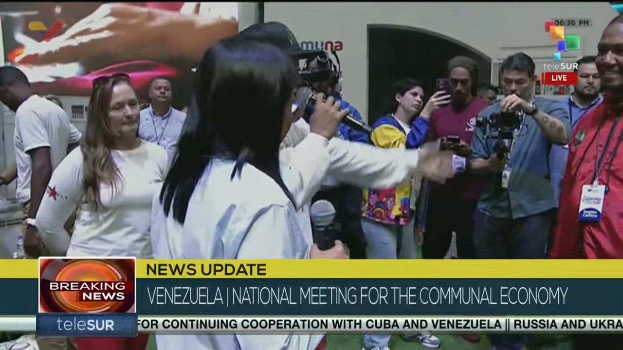 Venezuela | Act. Pres. Delcy Rodriguez reviews communal economic actors
