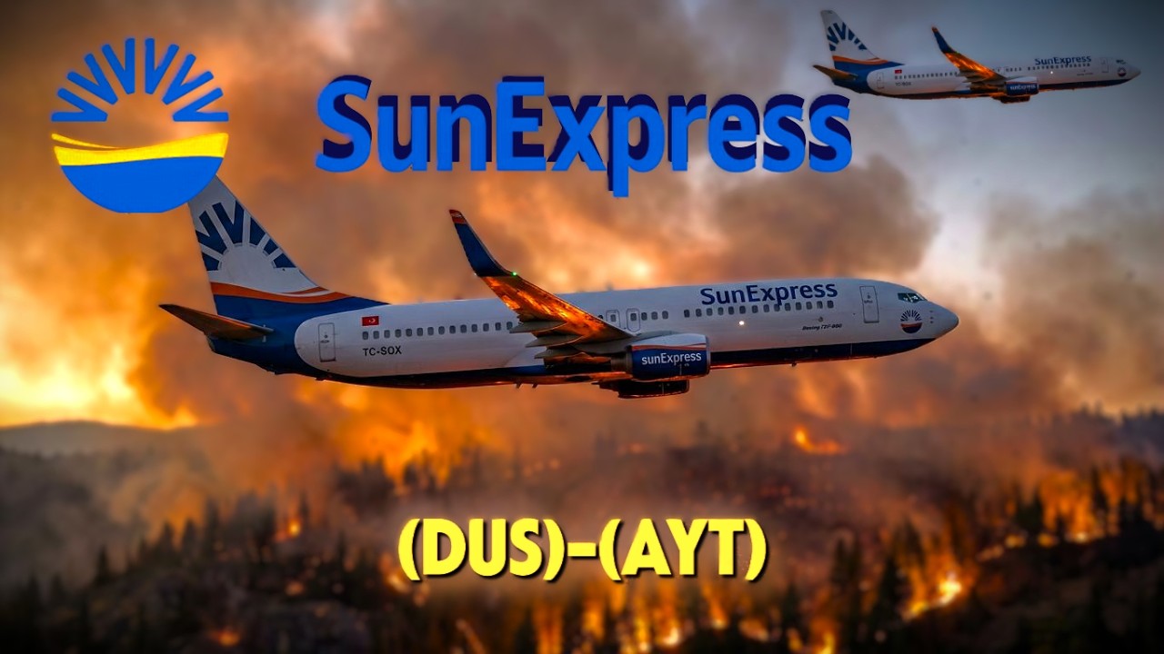 Düsseldorf [DUS] - Antalya [AYT], Boeing 737 Max, SunExpress Airlines