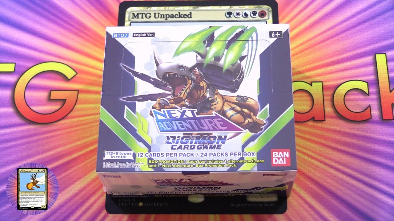 Digimon Next Adventure Unboxing - EPIC PULL!
