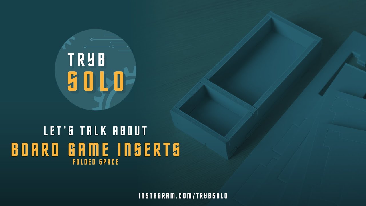 🇬🇧 Board game inserts from Folded Space (Everdell & Viticulture) | assembly & discussion