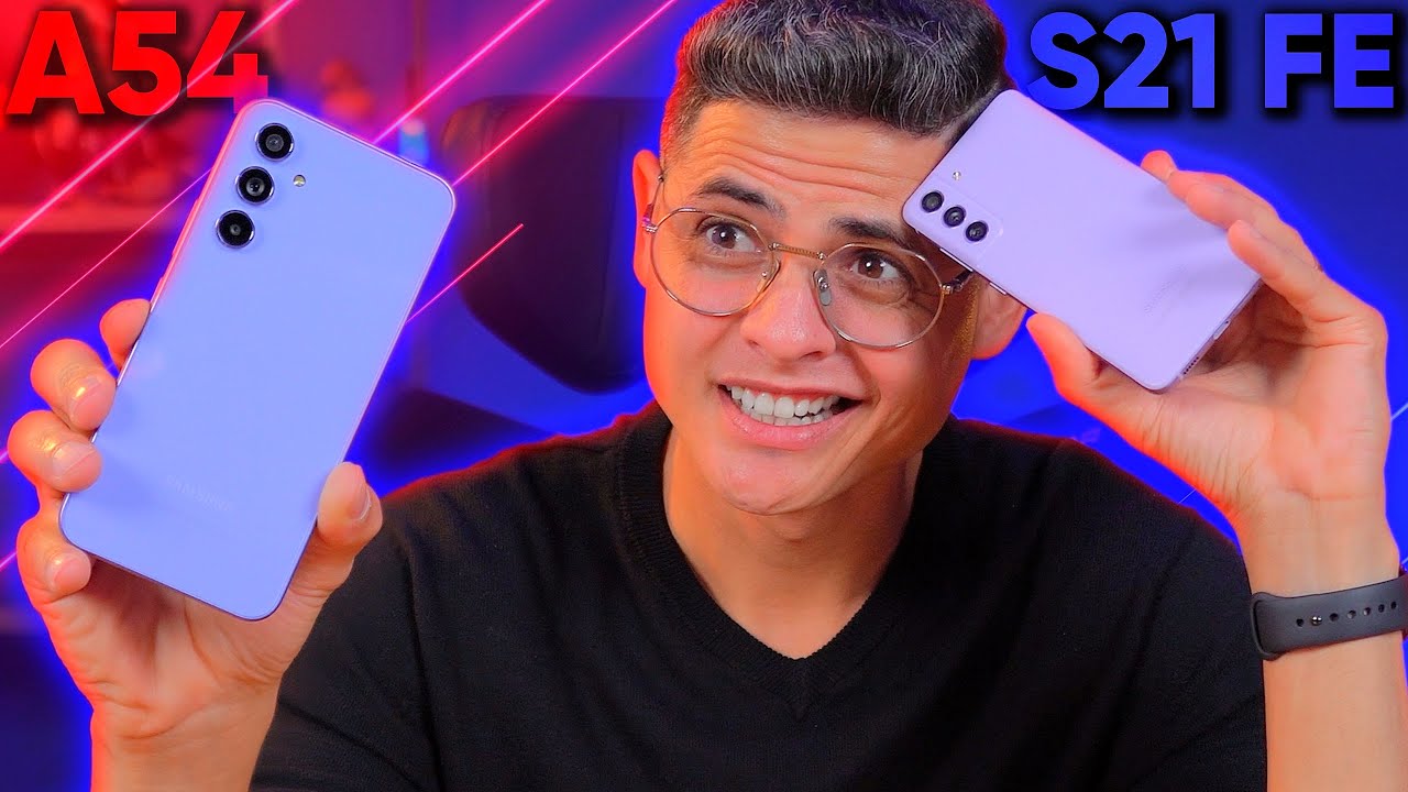 SAMSUNG Galaxy A54 vs Galaxy S21 FE! Qual o MELHOR PARA VOCÊ COMPRAR? COMPARATIVO