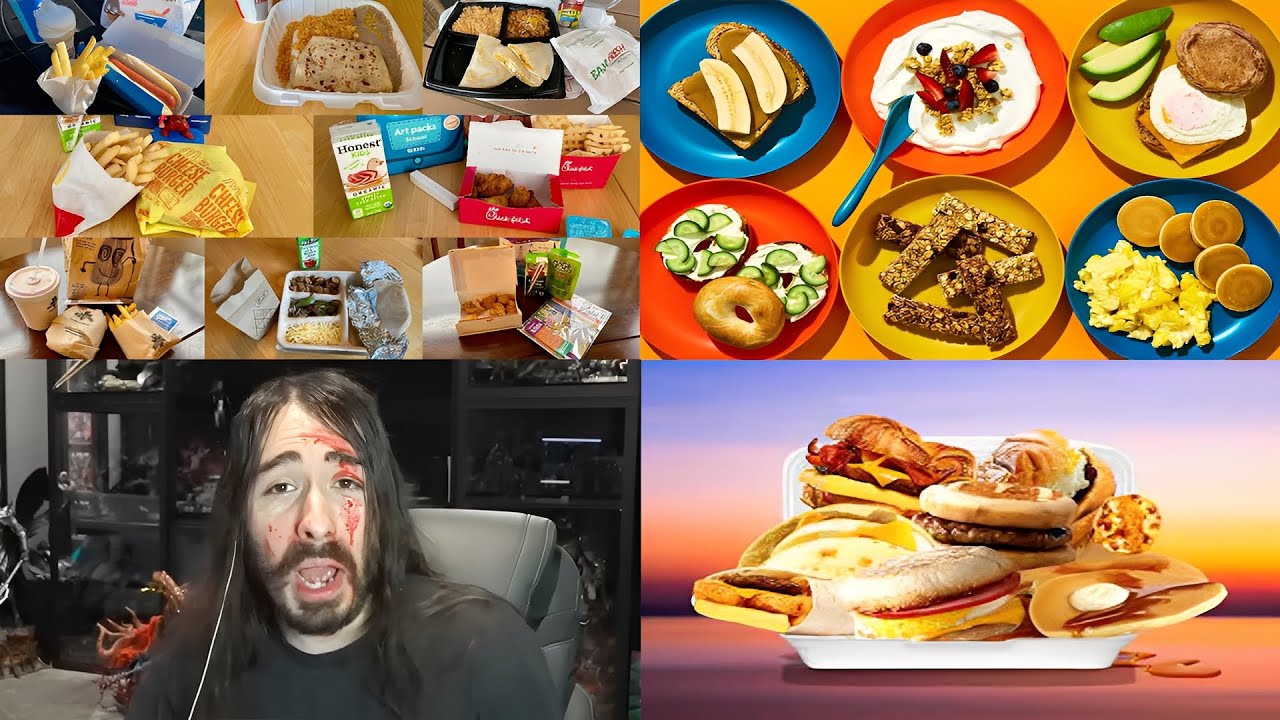 Penguinz0 - Fast Food Tier List Meltdowns Compilation