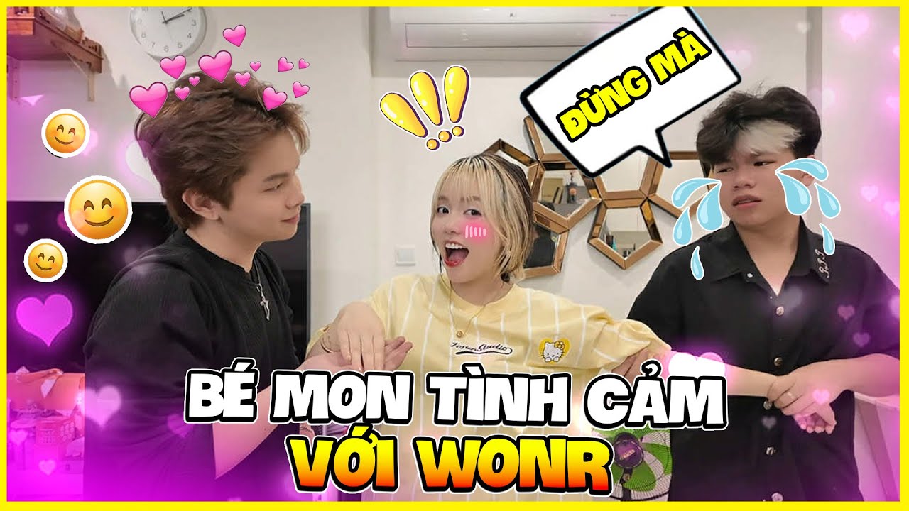 B&eacute; Mon T&igrave;nh Cảm Với Wonr Xem Phản Ứng Của Joi