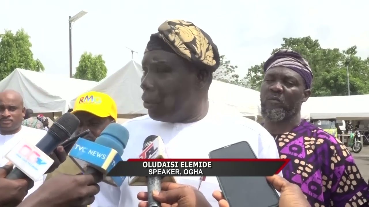 NTA Abeokuta: 350 Residents Benefit From RMG/Renewed Hope Youth Empowerment in Ogun Central